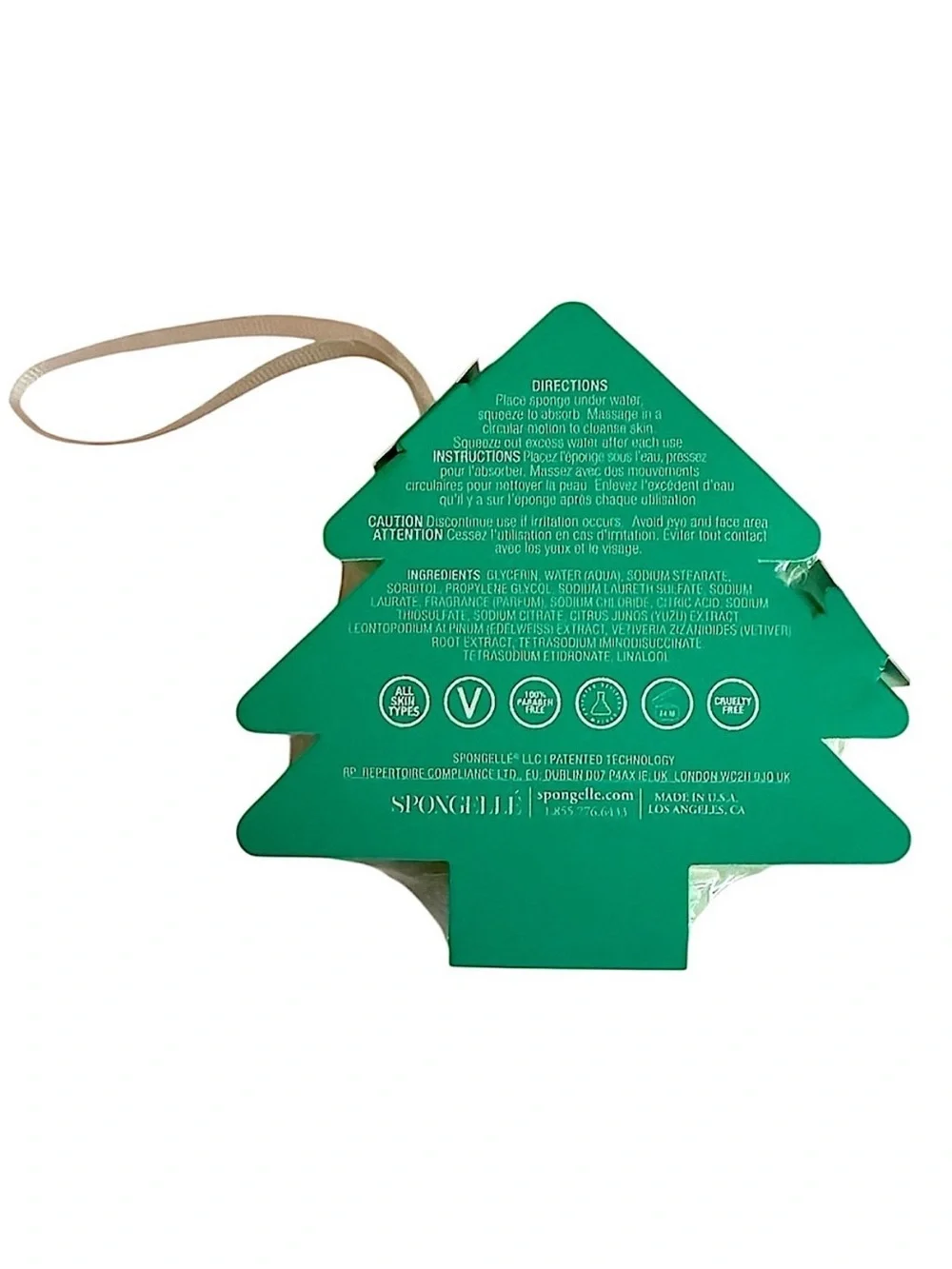Spongelle holly garland